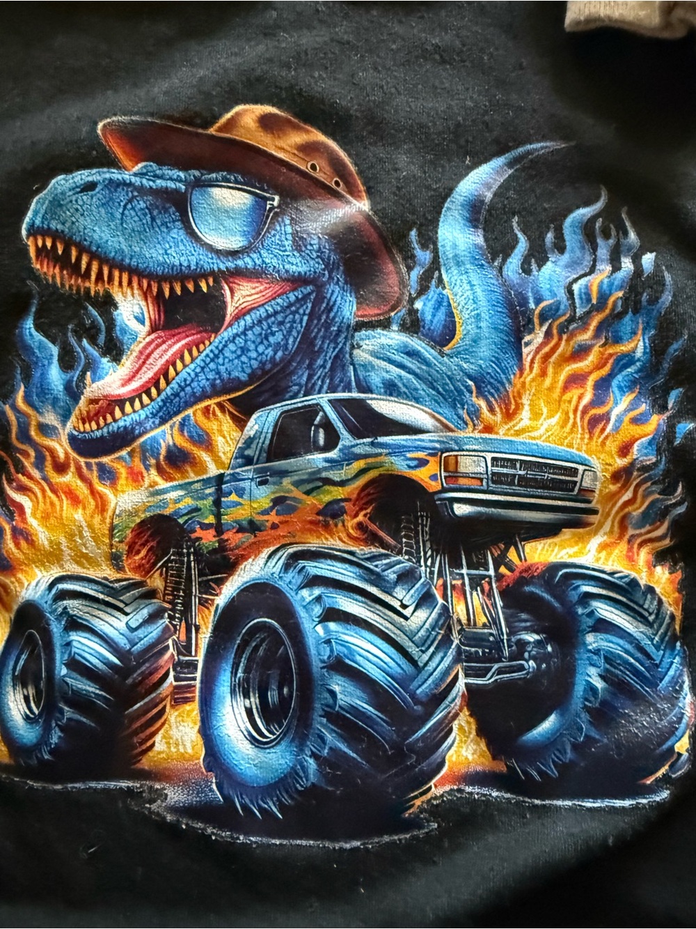 Kids Dinosaur Shirt Lot | Size 3T/4T | 6 Pieces | Long Sleeve Tops - Picture 3 of 7